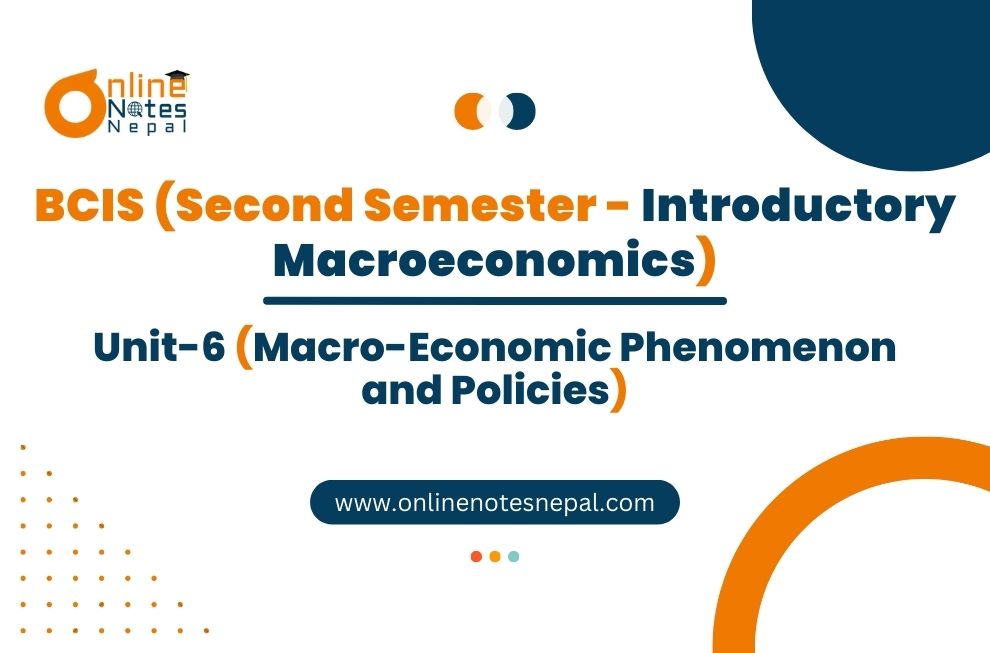 Macro-Economic Phenomenon and Policies Photo